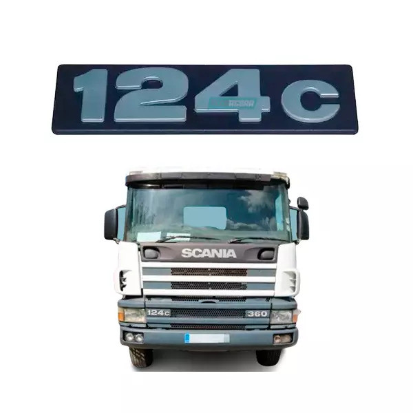 LETREIRO 124C FRONTAL PARA SCANIA 124 (1365105.,)