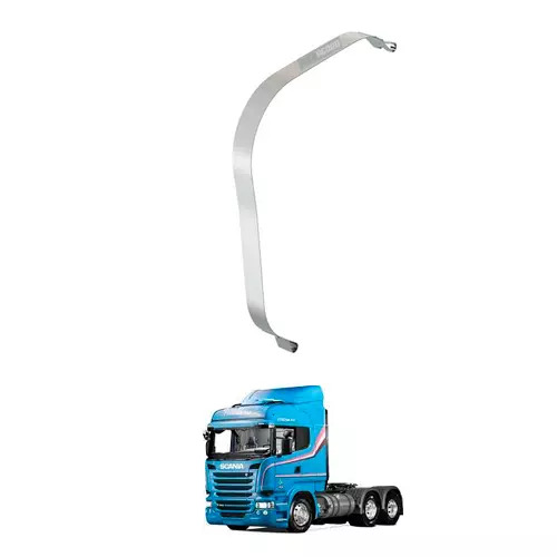 CINTA TANQUE ARLA INOX 50L PARA SCANIA S5 ANO 2019 ATE 2018 (1849924-S378)