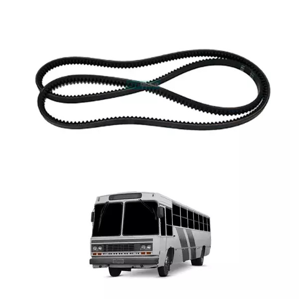 CORREIA DUPLA ALTERNADOR BOMBA AGUA MB 1924LS OM352A 1929 OM355 5 6 CIL INJ DIRE