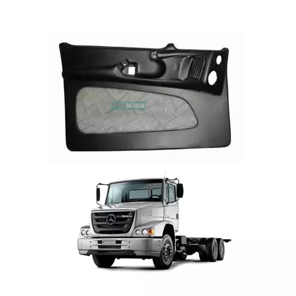 FORRO PORTA PRETO ESQUERDO MB ATRON 1319 1635 MERCEDES BENZ (6967208170-1216177)