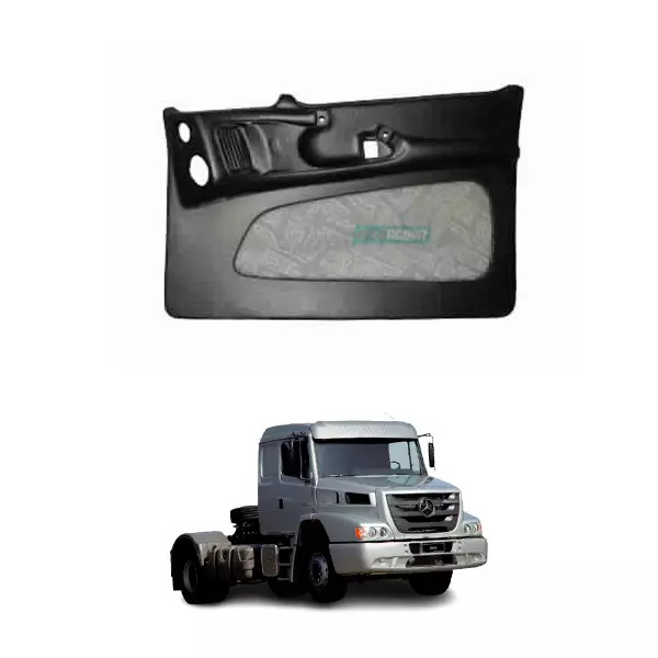 FORRO PORTA PRETO DIREITO MB ATRON 1319 1635 MERCEDES BENZ (6967208270-1216178)