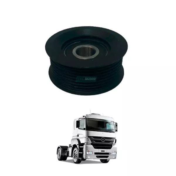 POLIA ESTRIADA DO ESTICADOR CORREIA MB AXOR 2035 2040 3340 4140 4144 (4572001970