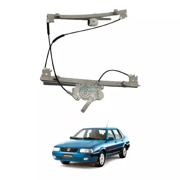 MAQUINA VIDRO ELETRICA DIANTEIRA DIR SEM MOTOR SANTANA 99 A 06 SANTANA QUANTUM 9