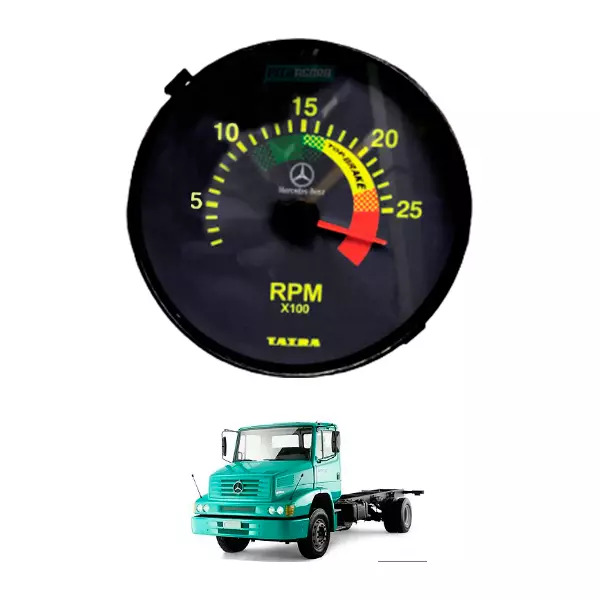 CONTAGIRO 2500 RPM PAINEL POLAK BIVOLT MB 1620 1622 1720 1721 MERCEDES BENZ (004