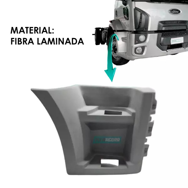 ESTRIBO DIR FORD NOVO CARGO 1719 1723 2423 2429 1319 1519 1933 - 2012... - FIBRA