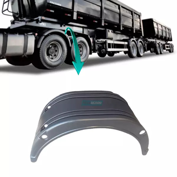 PARALAMA CARRETA REBOQUE BI TRUCK FACCHINI 4 EIXO PNEU SINGLE (0313140002-011060