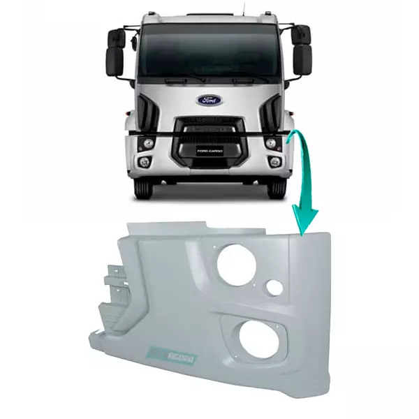PONTEIRA PARACHOQUE ESQUERDO FORD NOVO CARGO 1317 1319 1517 1519 1717 1719 1722 