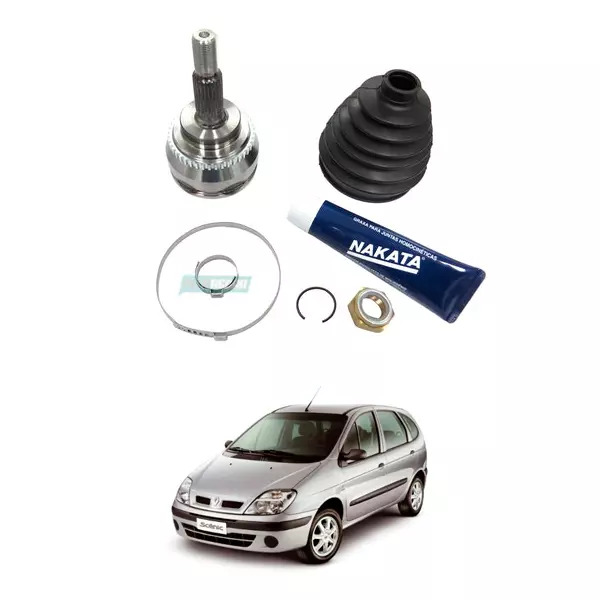 JUNTA HOMOCINETICA FIXA RENAULT SCENIC 1.6 16V 2001 A 2011 (NJH02-5009)