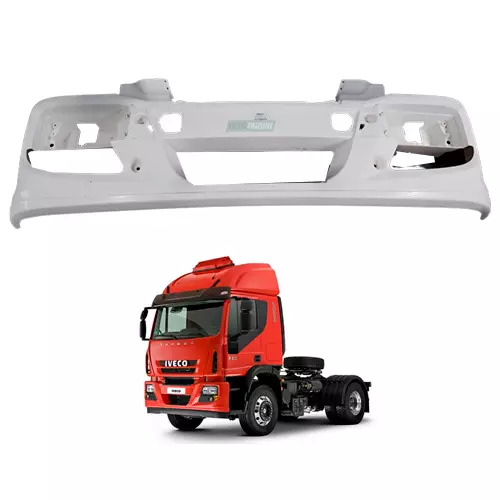 PARACHOQUE IVECO CURSOR TECTOR 4X2 6X2 SEM FAROL MILHA GRADE E MOLDURAS  (580141
