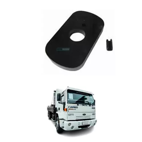 SUPORTE ACO COM PINO CONTRA EIXO RT12913A RT14913CAMINHAO FORD CARGO 4331 (BG3X7