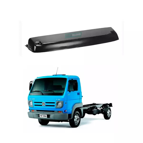 DEFLETOR TETO PLASTICO COM SUPORTES VW DELIVERY 5140 8150 9150 WORKER 7120 8120 