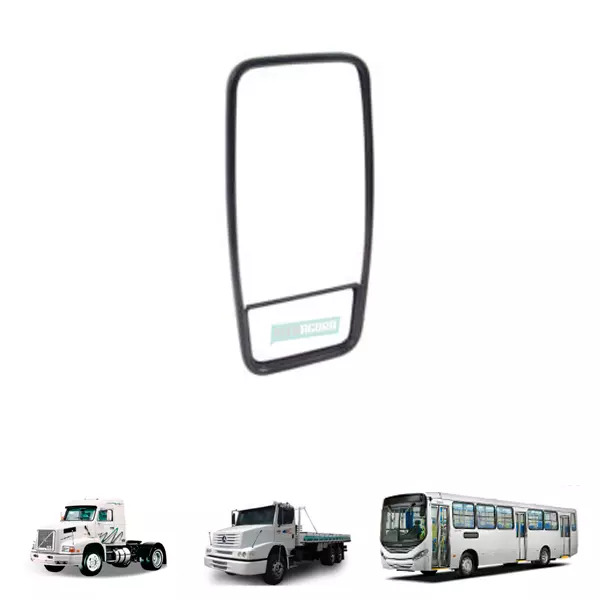 CAIXA 2 ESPELHO RETROVISOR BIPARTIDO DIREITO MB BICUDOS 1416 1618 1935 1630 1941