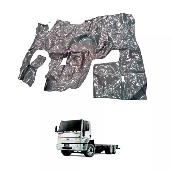 TAPETE VINIL CINZA FORD CARGO COM CAPO BANCO A AR ATE 2011 (PUES246C)