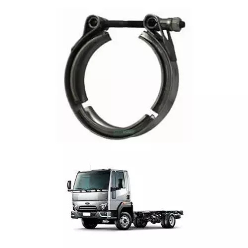 ABRACADEIRA TUBO DO MOTOR 2.1/2 INOX FORD CARGO 816 1119 1317 4X2 1319 4X2 1419 