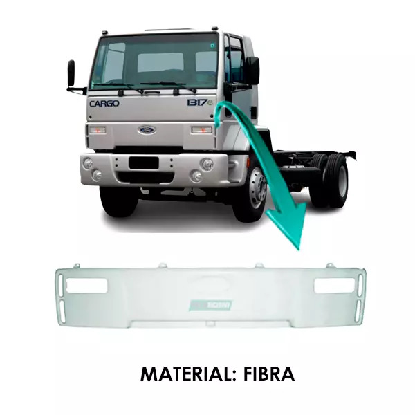 GRADE FRONTAL FIBRA SEM ALETAS FORD CARGO 1317E 1517E 1717E 2628E 2422E 2428E 17