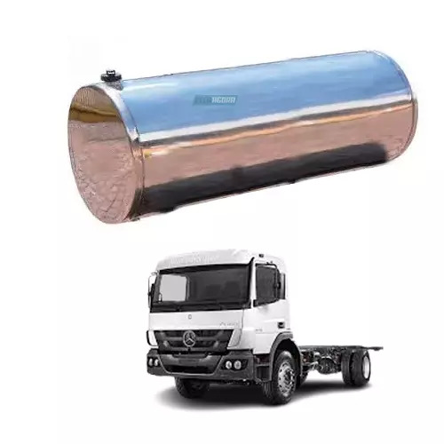 TANQUE COMBUSTIVEL INOX INFINITY 500L FIXACAO ATRAS CABINE REDONDO UNIVERSAL  (4