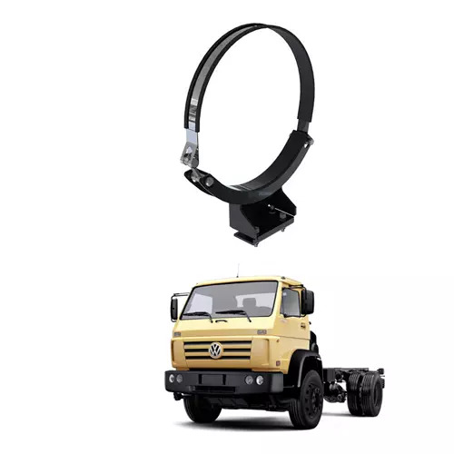 SUPORTE CINTA BAIXO LATERAL DIREITO PRETO ARLA FIXACAO ATRAS CABINE VOLKESWAGEN 