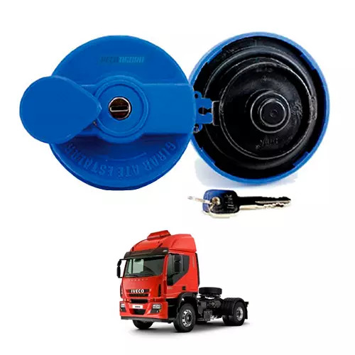 TAMPA TANQUE COM CHAVE ARLA IVECO CURSOR EUROCARGO STRALIS TRAKKER  (F768)