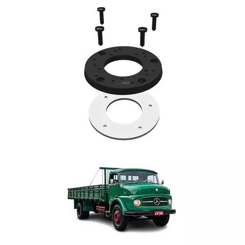 KIT FIXACAO BOIA PARAFUSADA  CHEVROLET GM A10 C10 D10 D20 FORD 4000 MERCEDES BEN