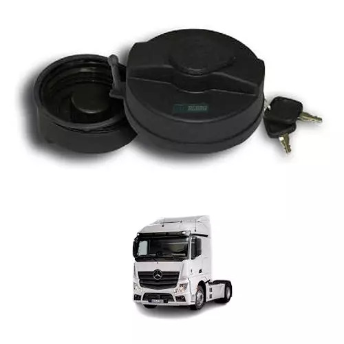 TAMPA COM CHAVE PLASTICO ROSCADA POR DENTRO MERCEDES BENZ UNIVERSAL (3888937003-