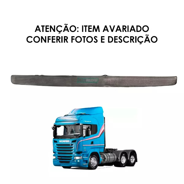 TELA GRADE INFERIOR COM AVARIA SCANIA SERIE 5 P124 G124 R124 (1459142--AVA)