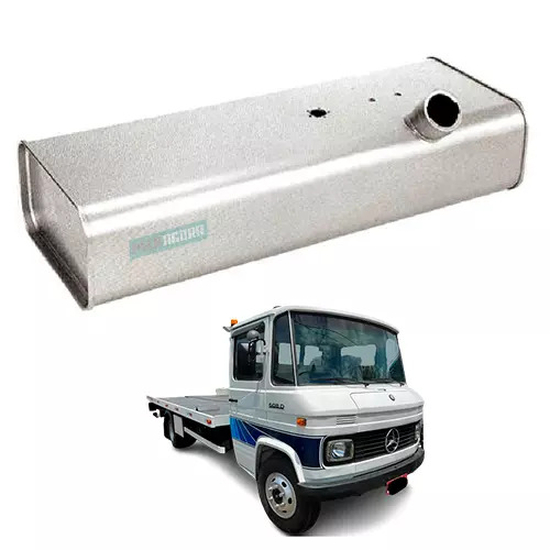 TANQUE COMBUSTIVEL GALVANIZADO 70 LITROS MERCEDES BENZ 608D 709 912 (3804707401-
