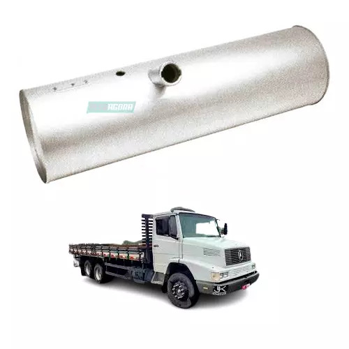 TANQUE GALVANIZADO 210 L  3 FUROS PONTA MERCEDES BENZ 1618 (3444709101-M193)