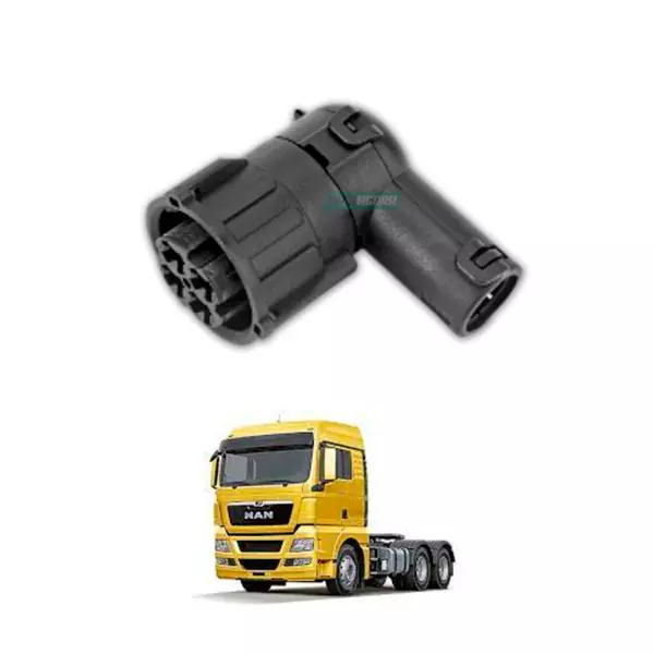 CONECTOR FEMEA 4 VIAS REDONDO MAN TGX (07W971979B)