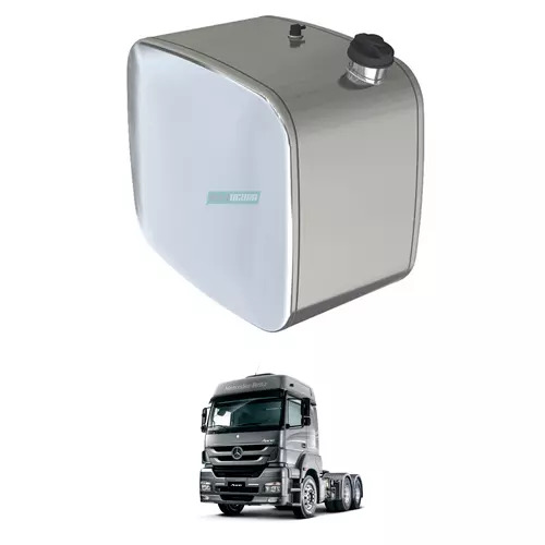 TANQUE COMBUSTIVEL ALUMINIO 130 LITROS ESQ  MERCEDES BENZ AXOR (9424700301-M200)