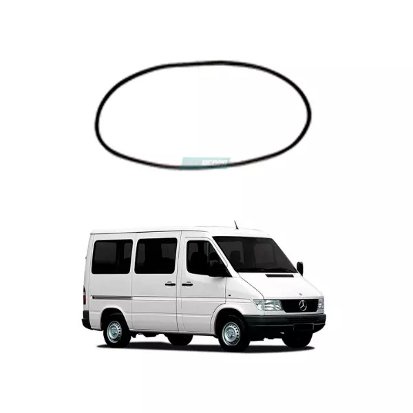 BORRACHA JANELA LATERAL - VIDRO FIXO - MB SPRINTER 1997 A 2011 - PORTA DE CORRER