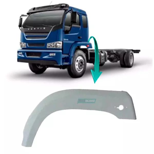 PARALAMA DIANTEIRO ESQUERDO IVECO VERTIS  90V18 2010 A 2016 (5949891200-C700)
