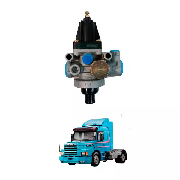 VALVULA REGULADOR PRESSAO SEM RESPIRO PARA SCANIA R T 113 143 (1356663-L0107114)