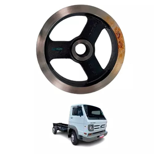 POLIA COMPRESSOR  AR VW 5.140 8.150 DELIVERY MWM (2P0145285)