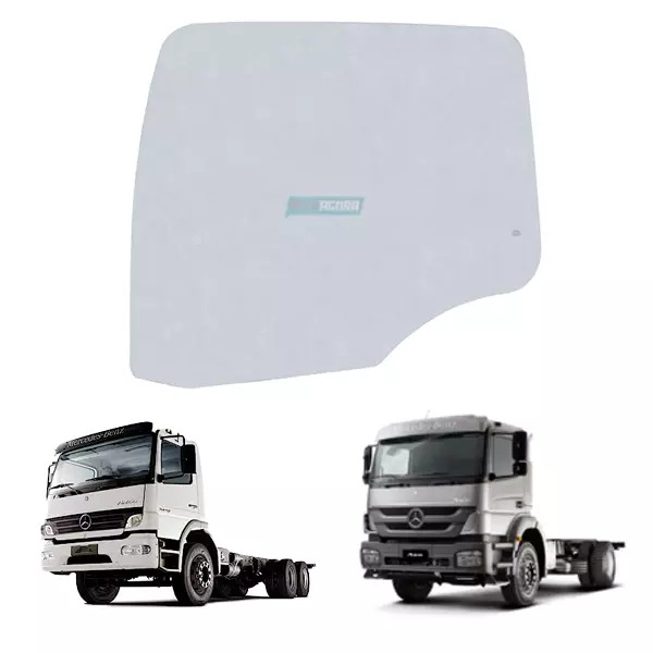 VIDRO PORTA ESQ INCOLOR MB ATEGO 1315 1418 1518 1718 1719 1723 1725 1726 1729 19