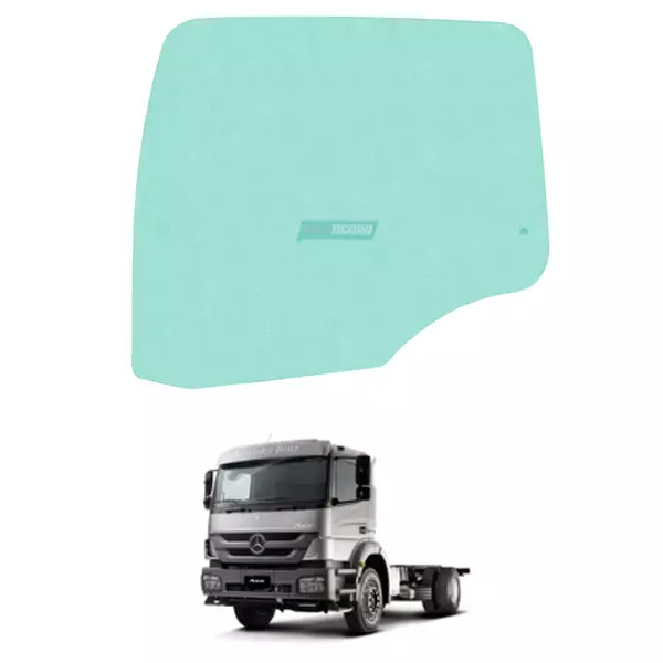 VIDRO PORTA ESQ VERDE MB AXOR 1315 1418 1518 1718 1719 1723 1725 1726 1729 1933 
