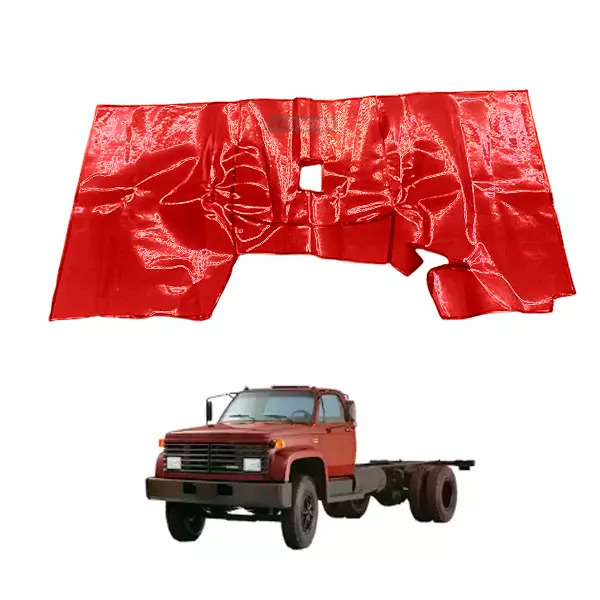TAPETE VINIL VERMELHO CHEVROLET MODELO NOVO D11000 12000 13000 14000 (PUES775V)