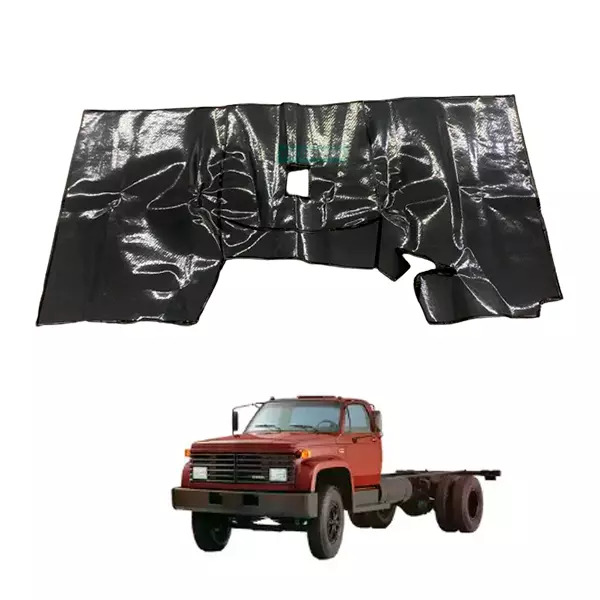 TAPETE VINIL PRETO CHEVROLET MODELO NOVO D11000 12000 13000 14000 (PUES775P)