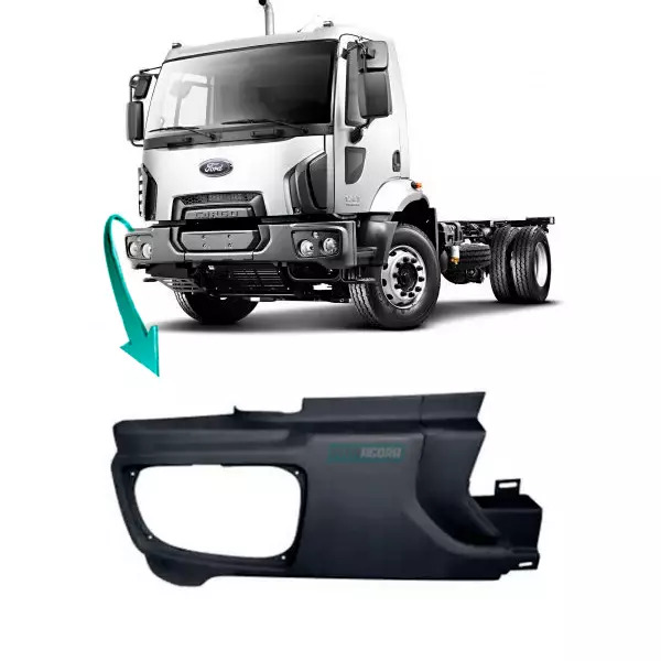 PONTEIRA PARACHOQUE DIR FORD NOVO CARGO 2622 - ESTREITO PRETO (BC4517C831CB5ZU-B