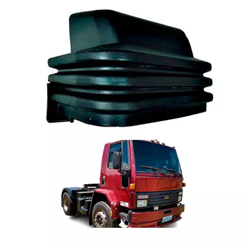 PONTEIRA DO PARACHOQUE CARGO  LD  PLASTICO FORD CARGO ATE 1999  ANTIGO TODOS (81