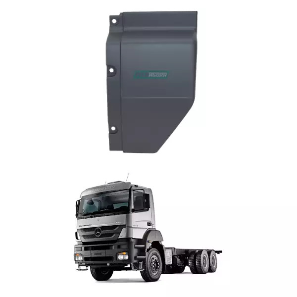 ANTEPARO TRASEIRO ESQ MB AXOR 3344 4140 RTM - FIBRA INJETADA CINZA ESCURO (94488