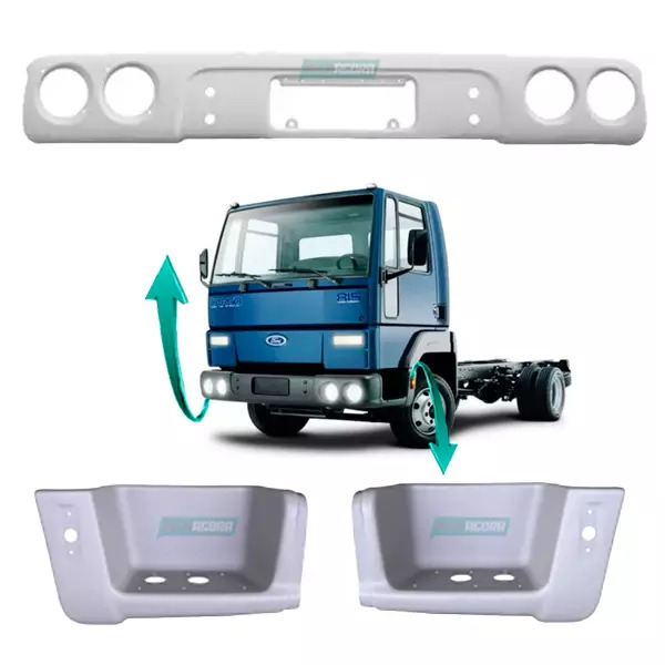 KIT PARACHOQUE E ESTRIBOS FORD CARGO 712 814 815 915 1317 1517 1215 1415 1518 (K