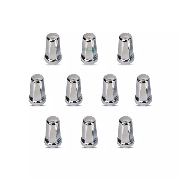  CAIXA 10 CAPA CROMADA PORCA RODA MINI BELGA MB PORCA 27 MM (CX.UNIAO1/4-0034-54