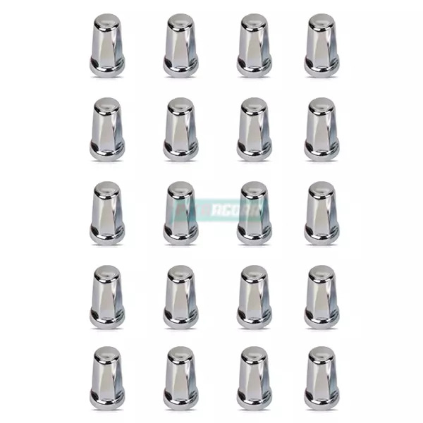  CAIXA 20 CAPA CROMADA PORCA RODA MINI BELGA MB PORCA 27 MM (CX.UNIAO1/4-0034-54