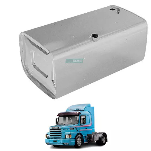 TANQUE COMBUSTIVEL INOX ESQ 294L PARA SCANIA T R 113 143 (1673557-S358AI)
