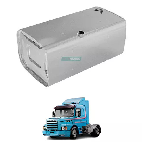 TANQUE COMBUSTIVEL INOX DIR 397L SCANIA T R 113 143 (1673558-S359AI)