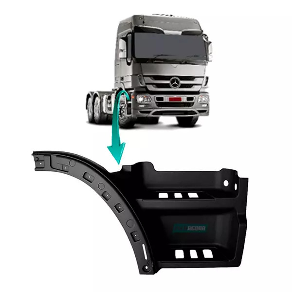 PARALAMA ESTRIBO DIREITO CABINE MB ACTROS CABINE BAIXA (9436601101-)