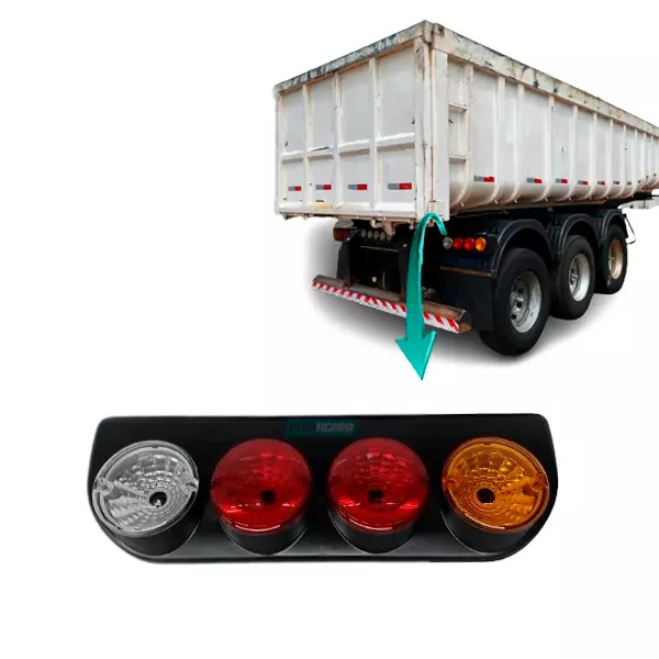 LANTERNA TRAS FACCHINI MODERNA DIR CARRETAS FACCHINI ATE 2009 MODELO ASPOCK BRAS