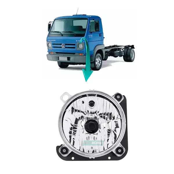 FAROL ESQUERDO H4 VW DELIVERY 8150 9150 5140 5150 8160 9160 10160 10160 PLUS 131