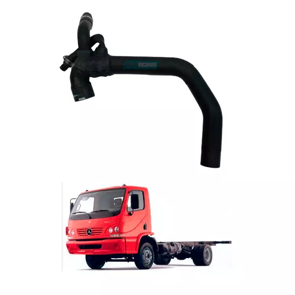 MANGUEIRA RADIADOR MERCEDES BENZ ACCELO 915 C ELETRONICO (9795011382)