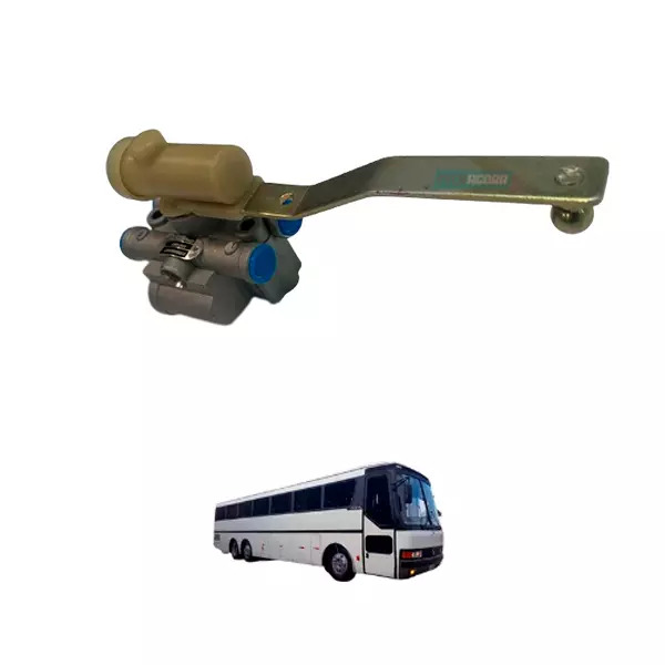 VALVULA NIVELAMENTO SUSPENSAO ESQ TRASEIRO MB ONIBUS O370 O371 O400 O500 OH1421L